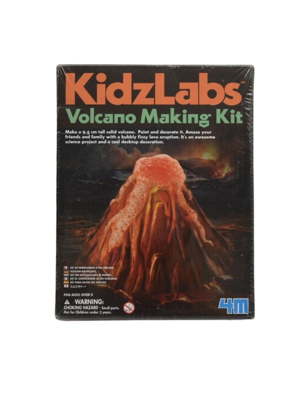 4M Kidzlabs Volcano Making Kit DIY Science Project Activity Ages 8+ New Kids